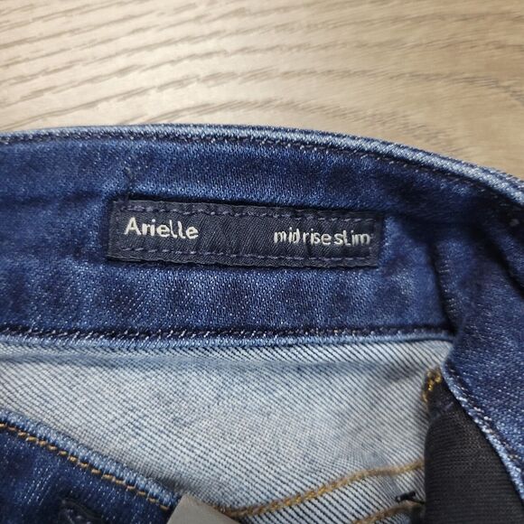 Citizens of Humanity Jeans Womens 24 Blue Arielle Mid Rise Slim Stretch Skinny - Picture 5 of 10